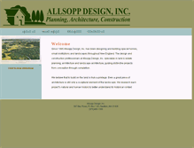 Tablet Screenshot of allsoppdesign.com